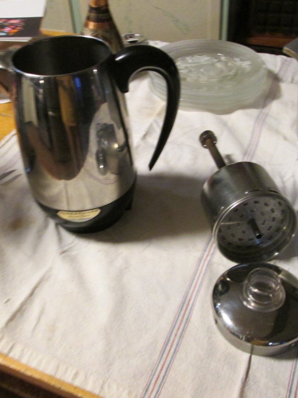 Vtg Faberware superfast percolator 8 cup gentle used very clean tested works - Picture 7 of 7